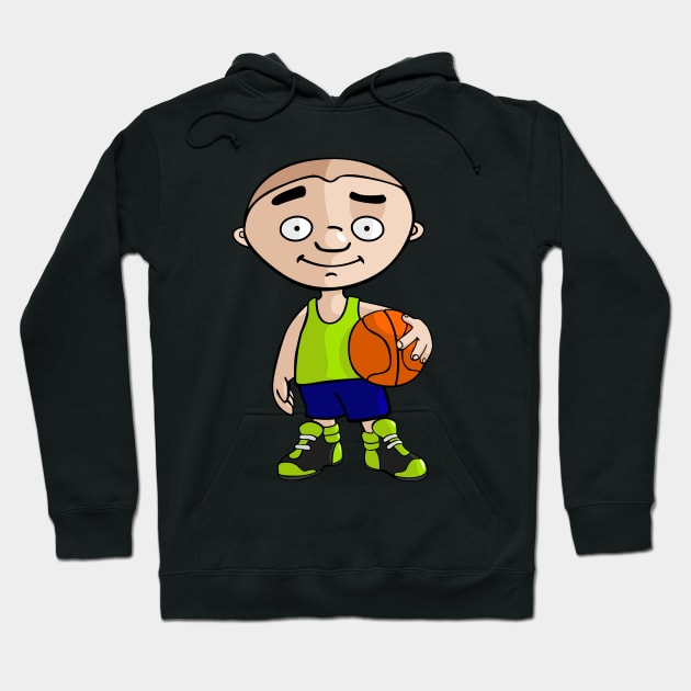 Basketball Hoodie by JORDYGRAPH